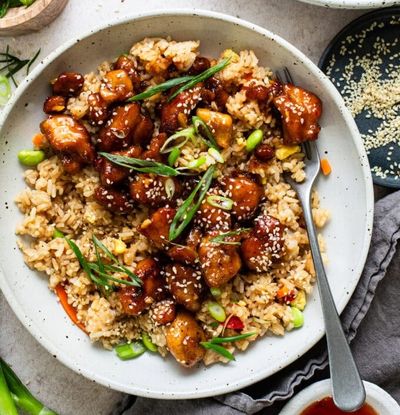 Crispy Honey Garlic Chicken