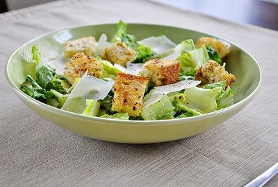 Chicken Pancetta Caesar Salad