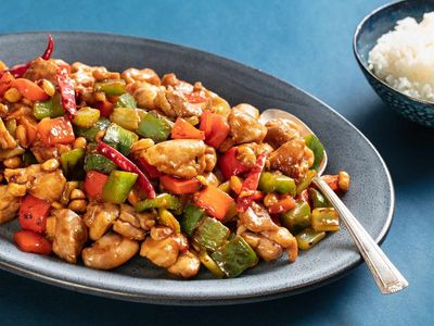Sichuan Chicken with Kung Pao Sauce