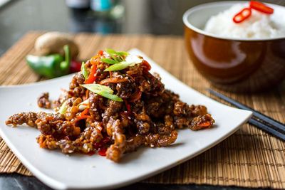 Shredded Beef with Chillies