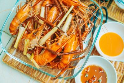 Sichuan Prawns in Chilli Sauce