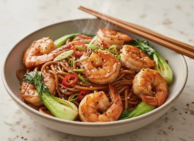 Sichuan Prawns in Chilli Sauce