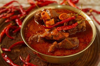 Restaurant-Style Laal Chicken Curry