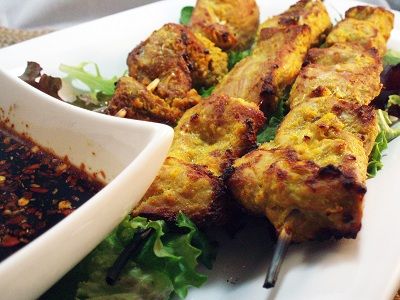 Nonya Pork Satay