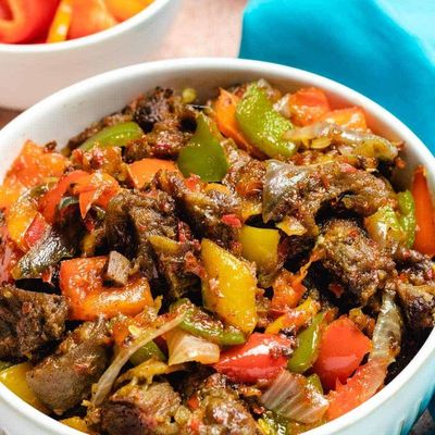 Asun (Spicy Smoky Goat Meat)