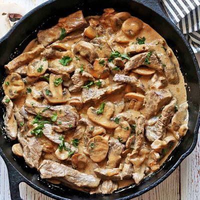 Beef Stroganoff