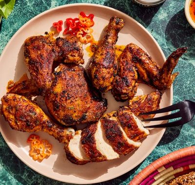 Yassa Spice-Rubbed Grilled Chicken