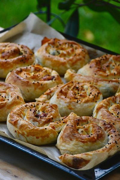 Baked Börek with Khandrajo Filling