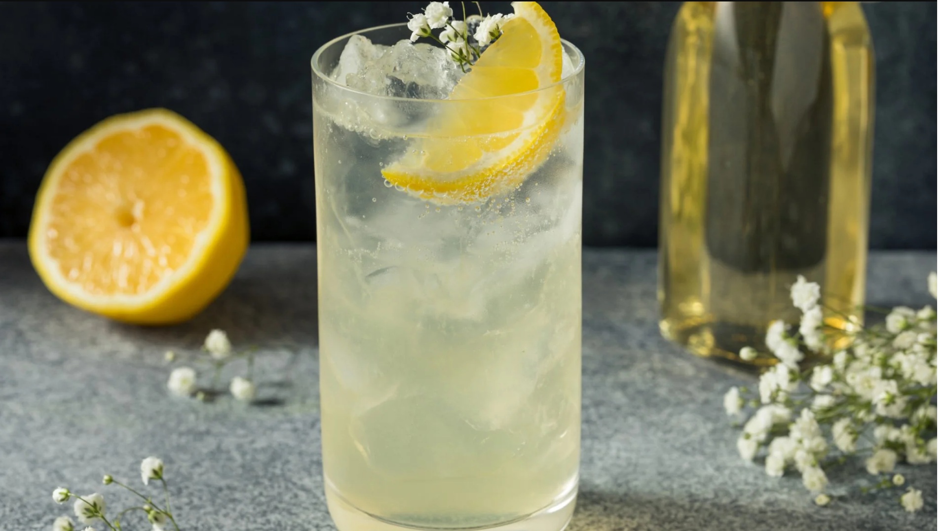 Cucumber Elderflower Fizz